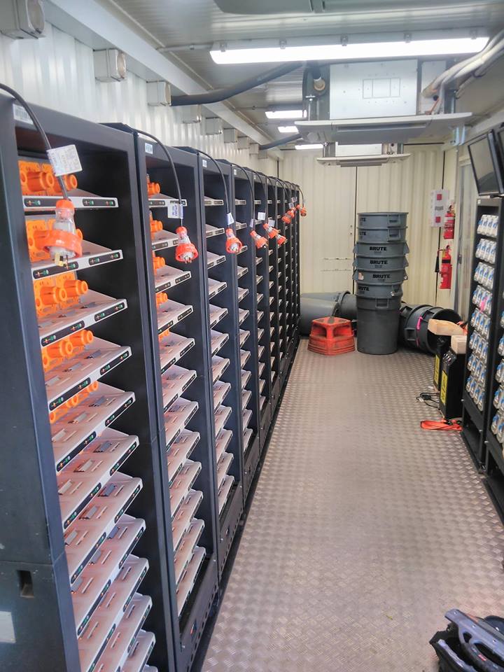 Harvey Hire Compliance (photo of store room)